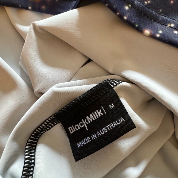 Blackmilk Galaxy Blue Long Sleeve Bodycon - Picture 2 of 3